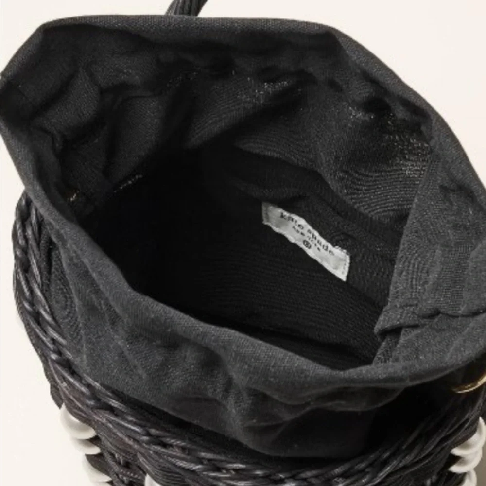 NWT Pearl Embellished basket bucket bag Kate Spade New York X Target
